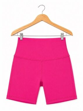 Lululemon Align High-Rise 6” Shorts Size 6 Sonic Pink Nulu